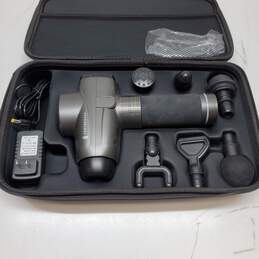 Taotronics Massage Gun Model TT-PCA003 and Attachments