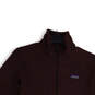 Womens Purple Better Sweater Long Sleeve Full-Zip Fleece Jacket Size Small image number 3