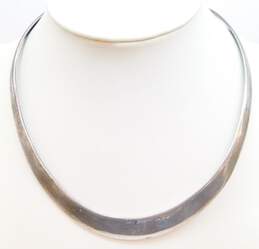 Vintage Sterling Silver Taxco Collar Necklace 34.7g