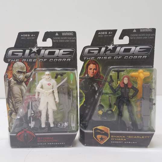 Hasbro G.I. Joe The Rise of Cobra Assorted Action Figures Set of 2 image number 1