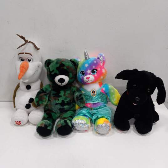 10pc Bundle of Assorted Build-A-Bear Plush Animals image number 2