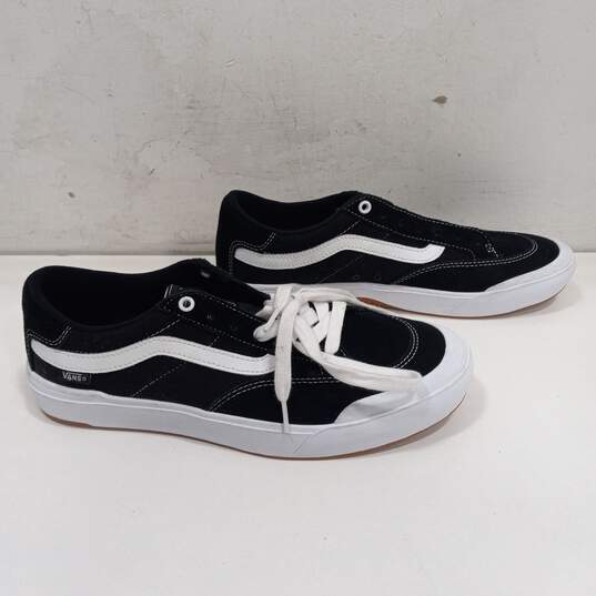 Vans Off The Wall Black And White Shoes Size 10.5 image number 4
