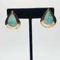 Boma Sterling Silver Turquoise Robin Egg Blue Post Earrings 7.5g image number 2