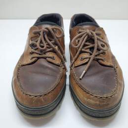 Ecco  Men’s Brown Leather Track Gore Tex Oxfords Size 11 alternative image