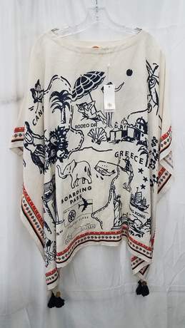 Tory Burch Embroidered Beach Caftan Size XS/S