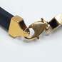 Armani 14K Gold Black Rubber Bracelet 20.8g image number 6