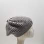 Kate Spade Grey Knit Rib Beret Hat image number 3