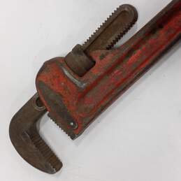 Vintage Metal Red Wrench alternative image