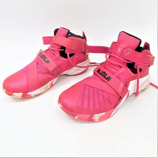 Nike LeBron Zoom Soldier 9 Think Pink Men's Shoes Size 11 image number 1
