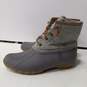 Sperry Women's Gray Duck Boots Size 9 image number 4