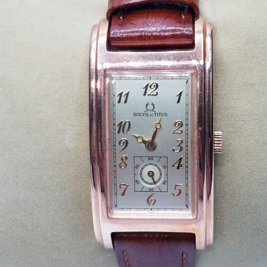 Women's Solvil et Titus Stainless Steel Watch image number 2