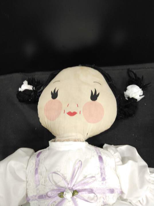 Vintage Handmade Rag Doll 23" image number 2