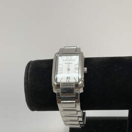 Designer Fossil ES-1165 Silver-Tone Stainless Steel Analog Wristwatch