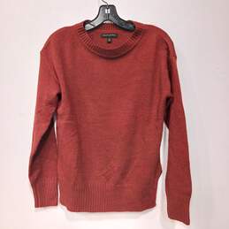 Banana Republic Women's Red LS Knit Sweater Size XS