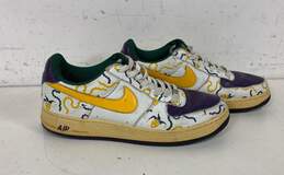 Nike Nike Air Force 1 Mardi Gras Multicolor Athletic Shoe Men Size 11.5 alternative image