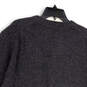 NWT Womens Gray V-Neck Long Sleeve Knitted Pullover Sweater Size XL image number 4
