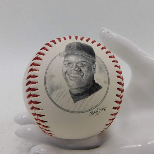 Vintage Commemorative Baseballs Mickey Mantle Lou Gehrig Jackie Robinson image number 1