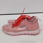 Nike Women's Free 5.0 Pink Train Fit 4 Breath Cross Training Shoes Size 9 image number 3