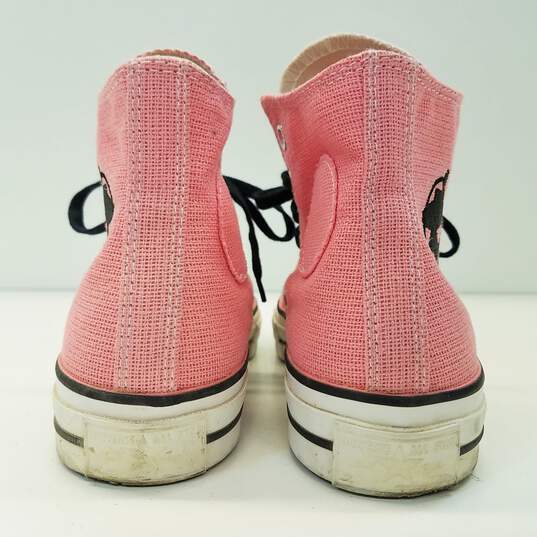 Stussy x Converse Chuck Taylor All-Star 70 Hi Women's Shoes Pink Size 8 image number 5