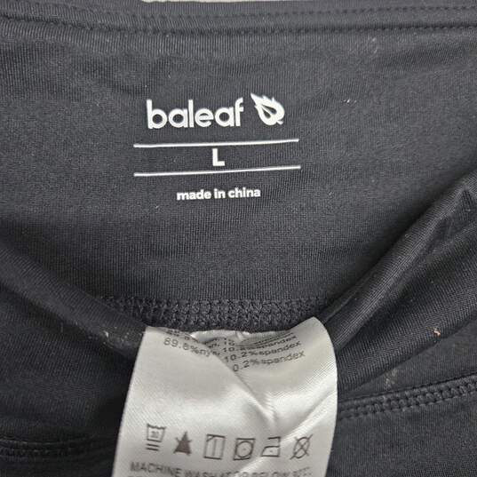 Baleaf Black High Waist Shorts image number 4