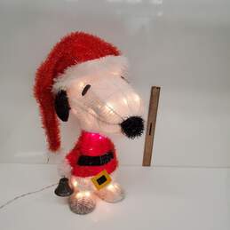 2012 Peanuts Worldwide LLC Snoopy Christmas Light Up Mascot