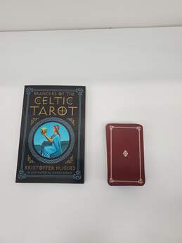 CELTIC TAROT BOOK AND CARD SET KRISTOFFER HUGHES Used