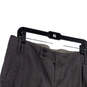Womens Gray Flat Front Pockets Convertible Roll Up Leg Hiking Pants Sz 14R image number 4