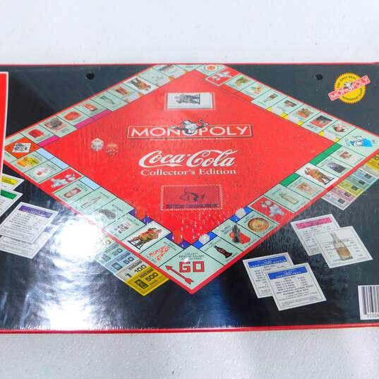 Monopoly Coca Cola Collector's Edition Board Game New Sealed 1999 Hasbro image number 7