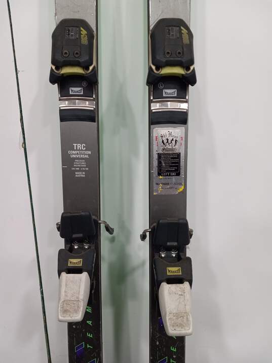 Pair of TR'Comp Team K2 Skis W/ Marker Twin Cam M18 Bindings image number 3