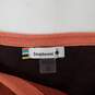 Smartwool Polyester Blend peach & Burgundy Long Sleeve Turtleneck Sweater Size SM image number 3