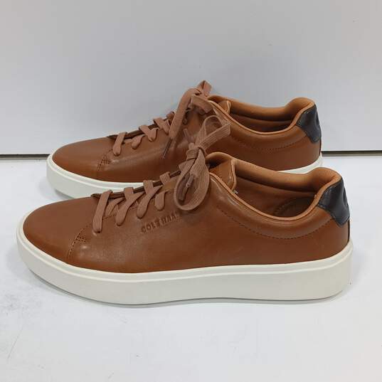 Cole Haan Men's Brown Grand Crosscourt Traveler Shoes C36657 Size 8M image number 1