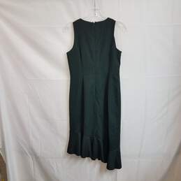 Banana Republic Dark Green Sleeveless Shift Dress WM Size 4 NWT alternative image