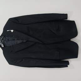 Men's Pinstriped Suit Jacket Sz 46L NWT