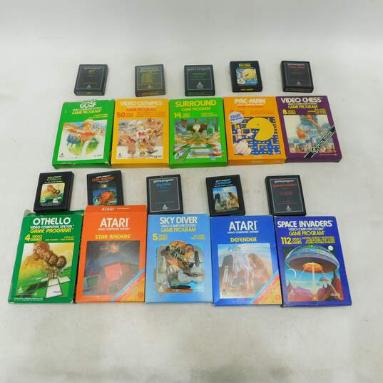 10 Atari Game Lot image number 1