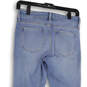 Womens Blue Medium Wash Pockets Rockstar Super Denim Skinny Jeans Size 4 image number 4