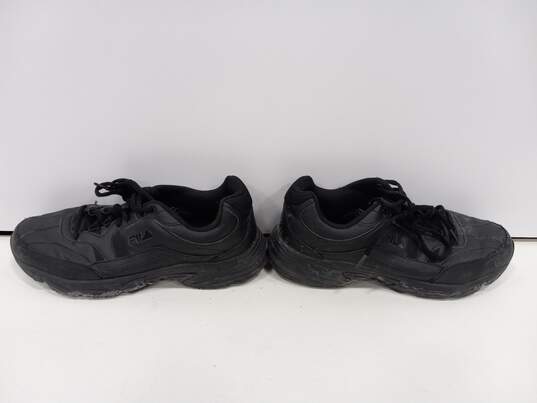 Fila Men's Black Shoes Size 9 image number 4