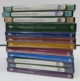 Set of Great Courses Education DVDs