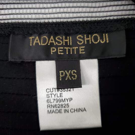 Tadashi Shoji Petite WM's Tulle Maxi Length Black Dress Sz. PXS image number 3