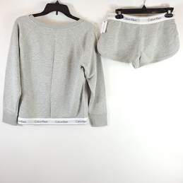 Calvin Klein Women Grey Sleepwear 2Pc Set M NWT alternative image