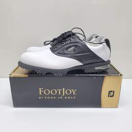 Men's Foot Joy GF: II Golf Shoes White/Black Size 10 Medium, Used alternative image