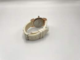 Finesse Womens White Rhinestone Analog Quartz Wristwatch 58.2g JEWJ8QZ6Q-I alternative image