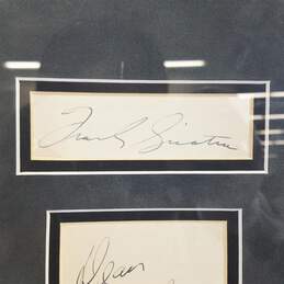 Signed, Framed & Matted Photo of The Rat Pack - Sinatra, Davis. Martin, Lawford, Bishop alternative image