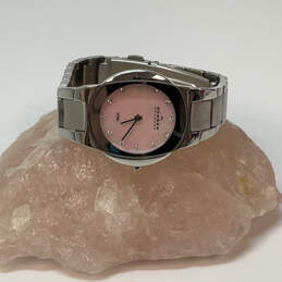Designer Skagen Shiny 589SSXP Silver-Tone Stainless Steel Analog Wristwatch