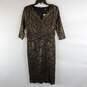 Thalia Sodi Women Metallic Dress S NWT image number 1
