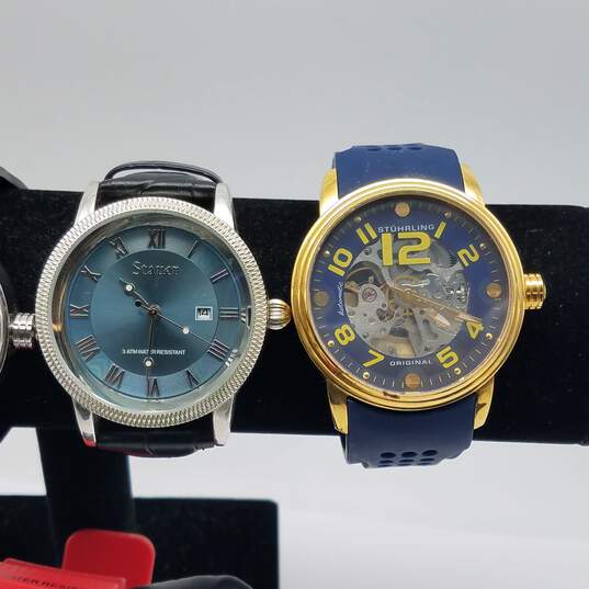 Mixed Band Models Men's Automatic and Quartz Sports Watch Collection Five image number 5