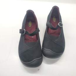 KEEN Women's Black Leather Mary Janes Size 9.5