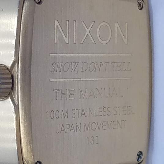 Nixon The Manual 37mm Show Don't Tell 10ATM W.R. Analog Men's Watch 133.0g image number 8