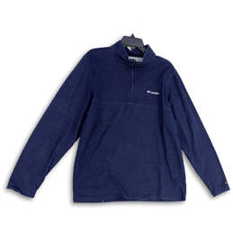 Mens Blue Klamath Range II Long Sleeve Quarter Zip Pullover Sweatshirt Sz L