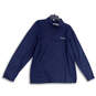 Mens Blue Klamath Range II Long Sleeve Quarter Zip Pullover Sweatshirt Sz L image number 1