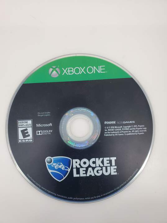 Xbox One Rocket League game Disc Untested image number 4